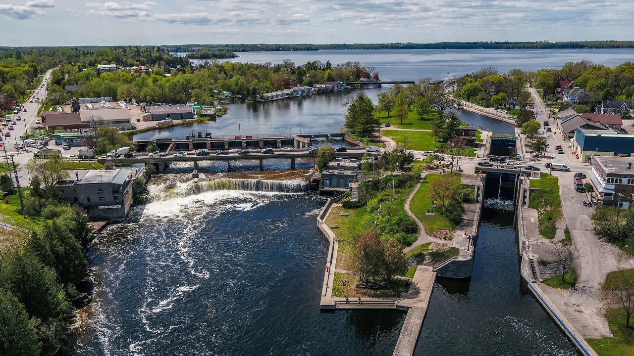 Fenelon Falls and the Trent-Severn locks